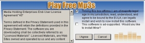 PlayMP3z installer dialog